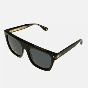 Marc Jacobs Black Gold Deco Sunglasses New